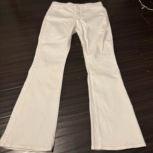 LOFT White Flare Bootcut Denim Jeans Size 8 Waist 29 New NWOT